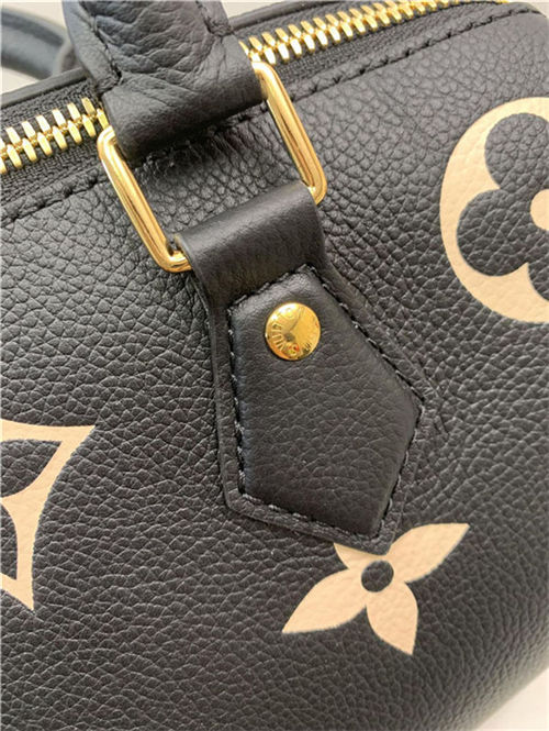 Louis Vuitton Speedy Bandouliere 25 Monogram Empreinte M58947 Black High