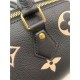 Louis Vuitton Speedy Bandouliere 25 Monogram Empreinte M58947 Black High