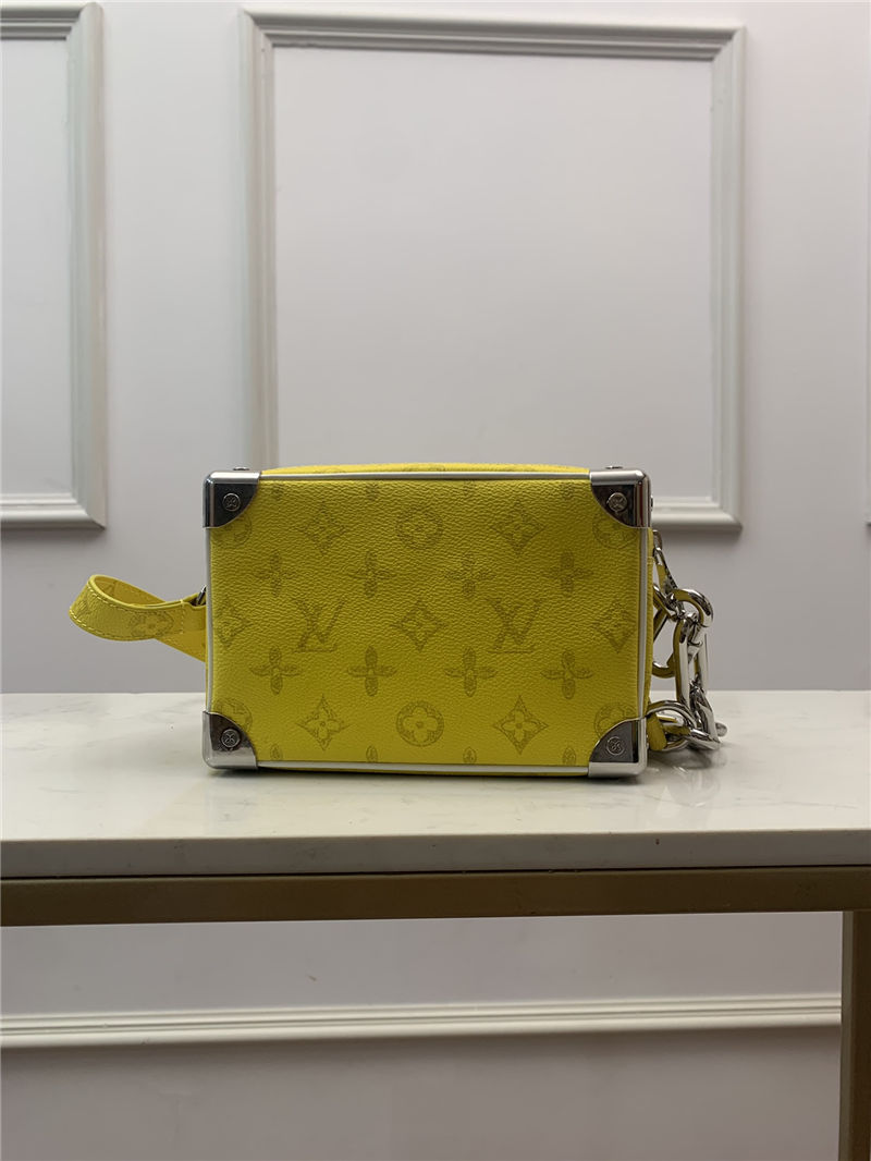 Louis Vuitton MINI SOFT TRUNK Monogram M80816 Yellow High