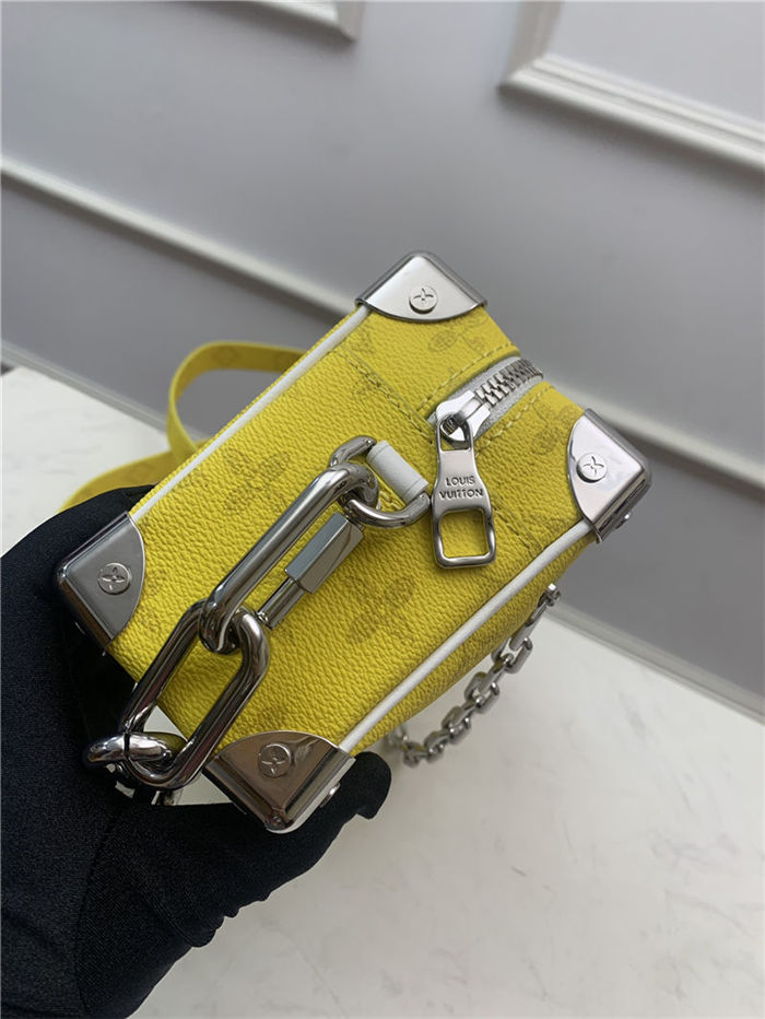 Louis Vuitton MINI SOFT TRUNK Monogram M80816 Yellow High