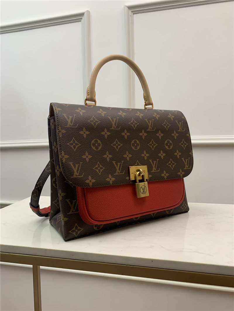 Louis Vuitton Marignan Bag Monogram Canvas M44286 Red High