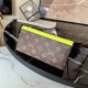 Louis Vuitton BRAZZA WALLET Monogram Macassar M80790 Yellow High