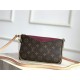 Louis Vuitton Pallas Clutch Monogram Canvas High