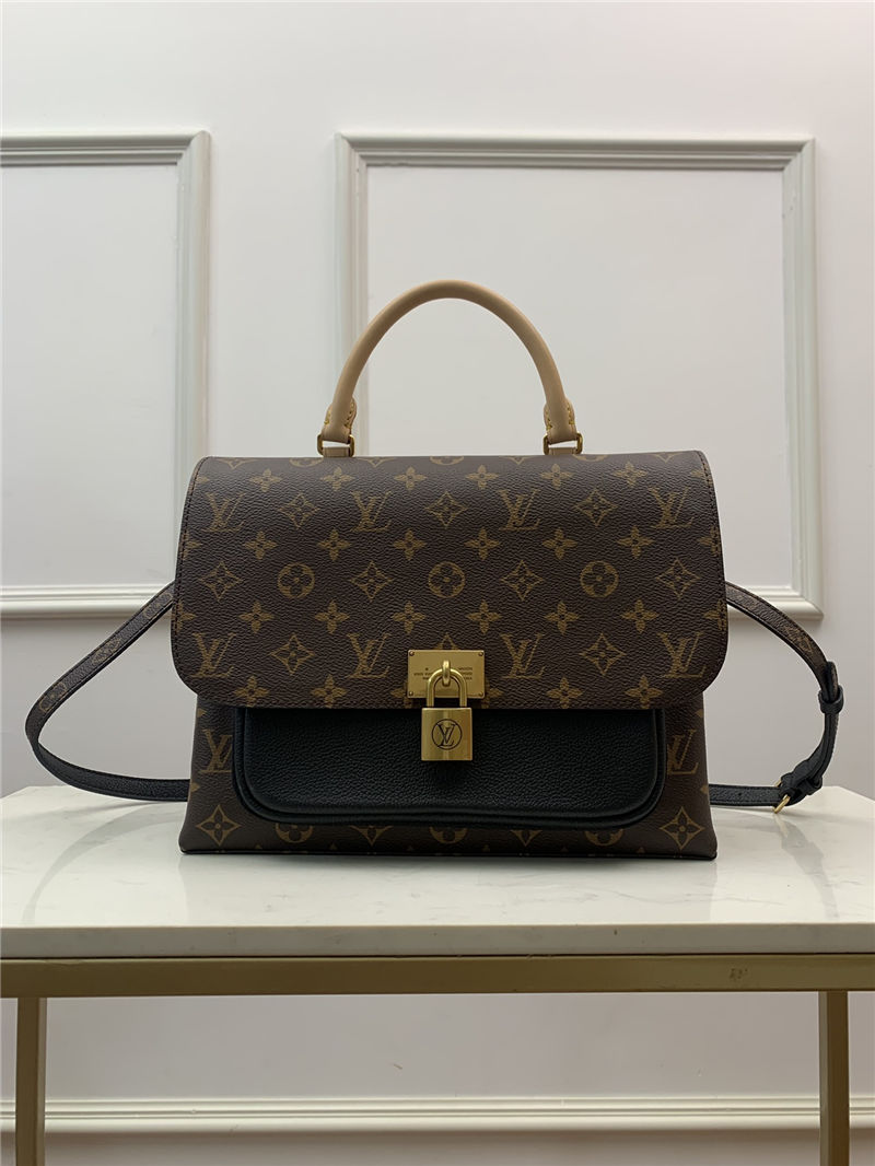 Louis Vuitton Marignan Bag Monogram Canvas M44259 Black High