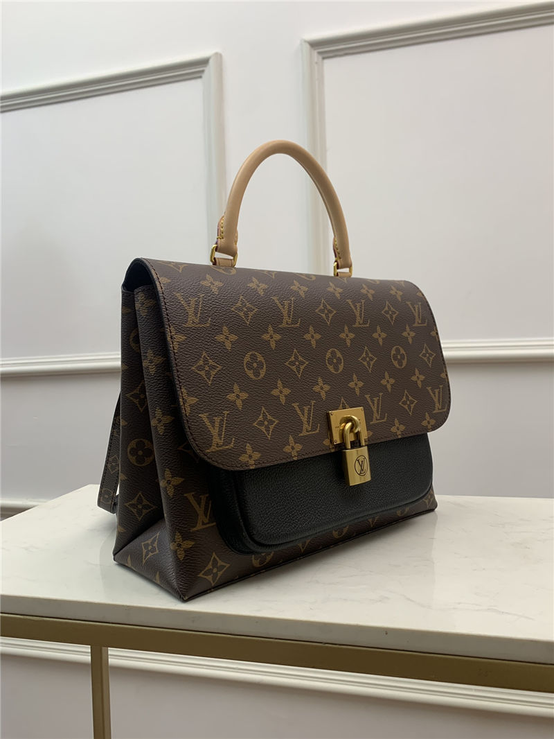 Louis Vuitton Marignan Bag Monogram Canvas M44259 Black High