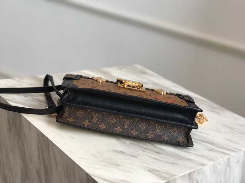 Louis Vuitton TRUNK CLUTCH M43596 Monogram and Monogram Reverse High