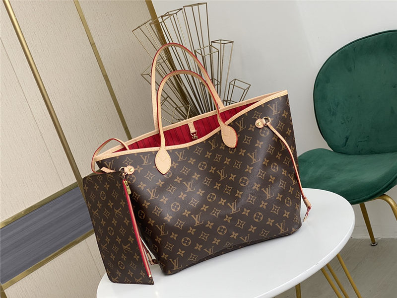 Louis Vuitton Neverfull MM Bag Monogram Canvas M40996 High