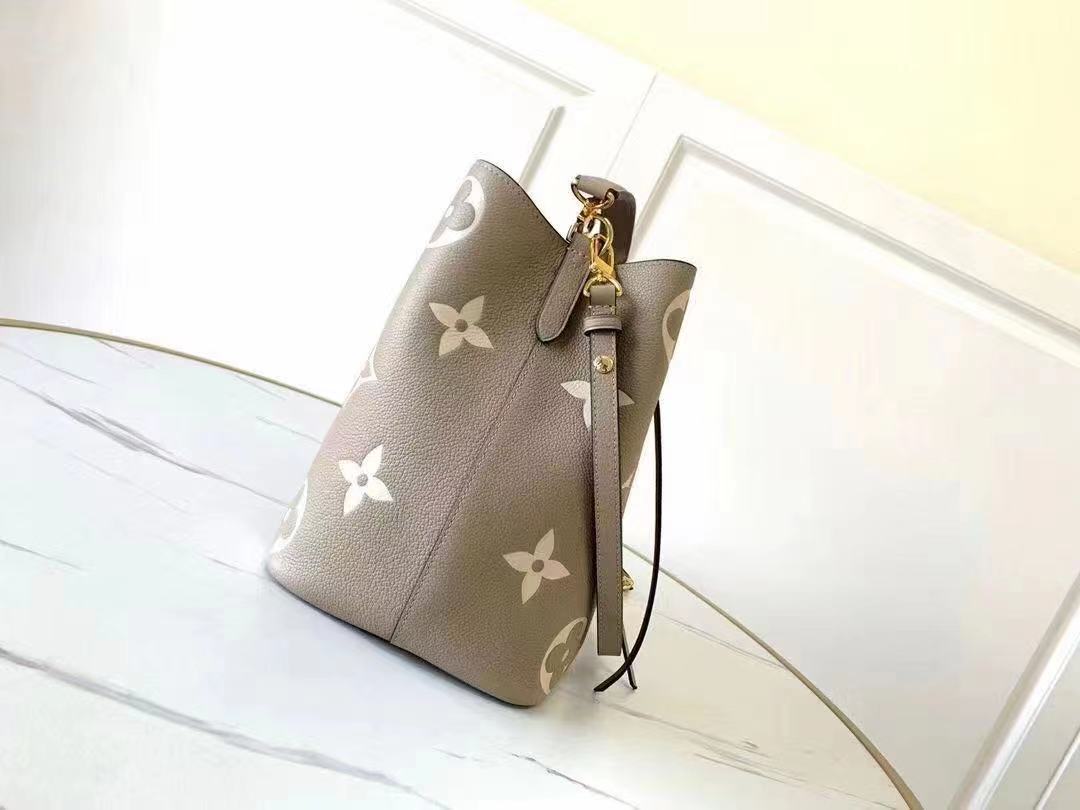 Louis Vuitton NÉONOÉ MM Bag Monogram Empreinte Beige High