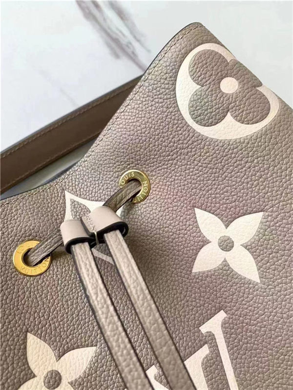 Louis Vuitton NÉONOÉ MM Bag Monogram Empreinte Beige High