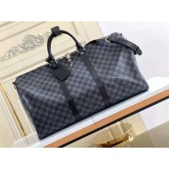 Louis Vuitton Keepall Bandoulière 50 Damier Graphite High