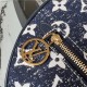 Louis Vuitton LOOP Handbag Denim Blue M81166 High