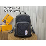 Louis Vuitton LVXNBA BASKETBALL BACKPACK Ball Grain leather M57972 High