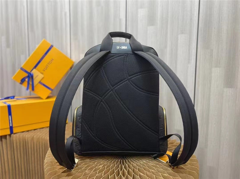 Louis Vuitton LVXNBA BASKETBALL BACKPACK Ball Grain leather M57972 High