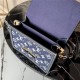 Louis Vuitton Mini Dauphine Bag Denim Blue M59716 High