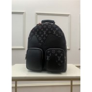 Louis Vuitton BACKPACK MULTIPOCKET Monogram denim and Taurillon leather Black M45973 High