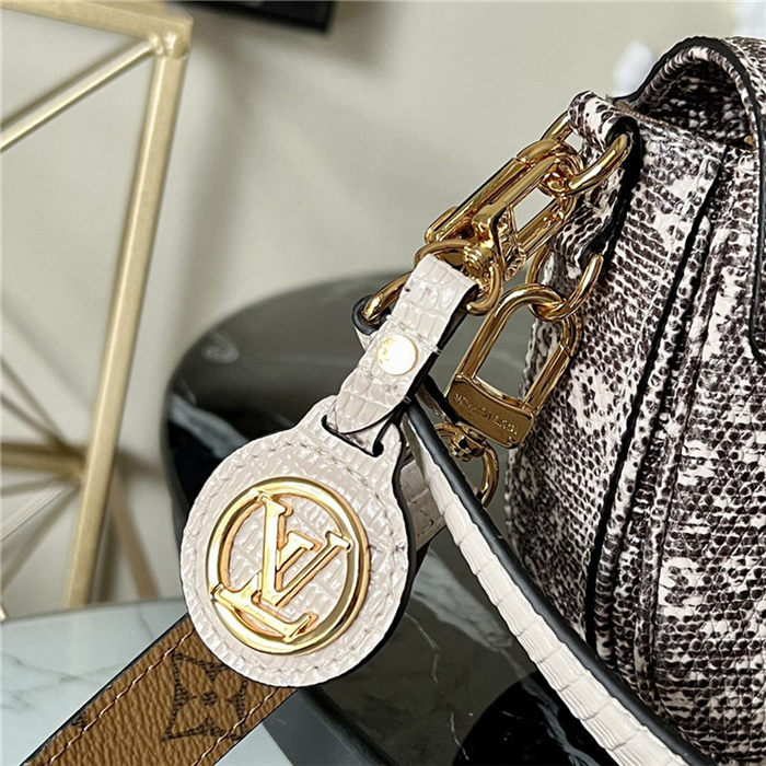 Louis Vuitton SWING Handbag Lizard M20393 High