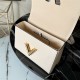 Louis Vuitton TWIST MM Epi Leather M50282 Cream High