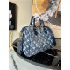 Louis Vuitton Speedy Bandouliere 25 Denim jacquard textile M59609 High