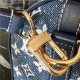 Louis Vuitton Speedy Bandouliere 25 Denim jacquard textile M59609 High