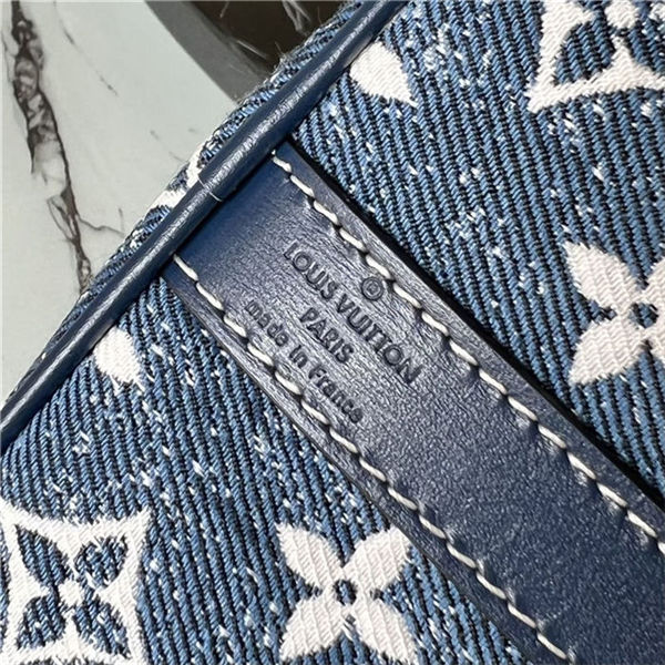 Louis Vuitton Speedy Bandouliere 25 Denim jacquard textile M59609 High