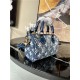 Louis Vuitton NANO SPEEDY Monogram jacquard denim Blue M81168 High