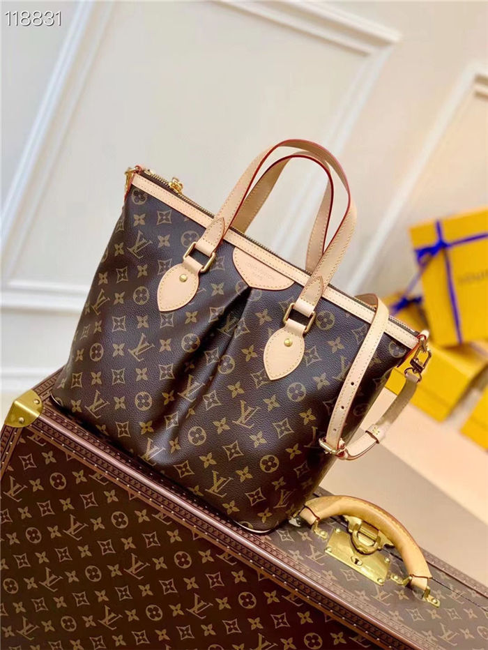 Louis Vuitton Palermo MM Monogram Canvas M40145 High