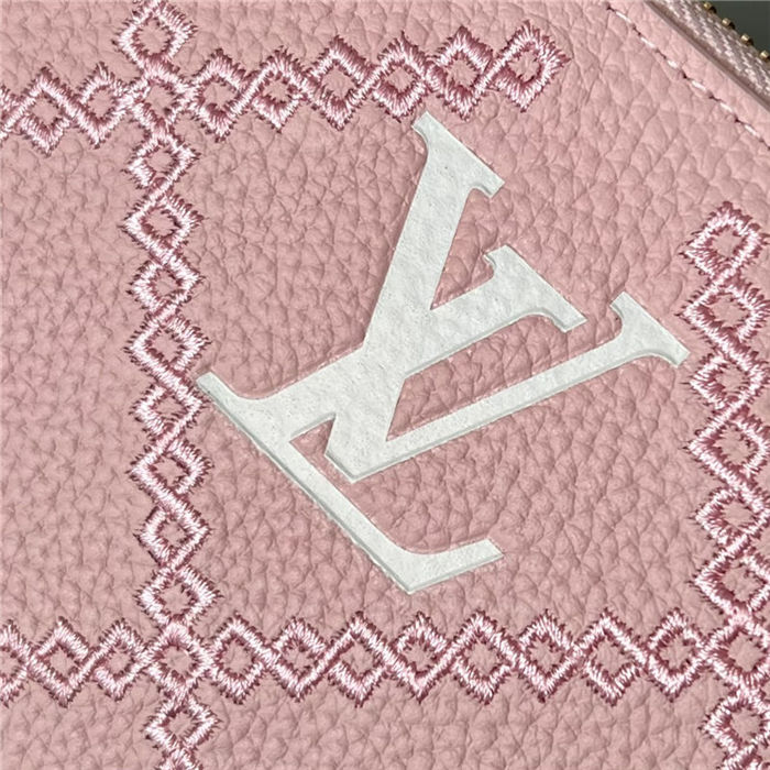 Louis Vuitton ZIPPY WALLET Monogram Empreinte Pink M81138 High