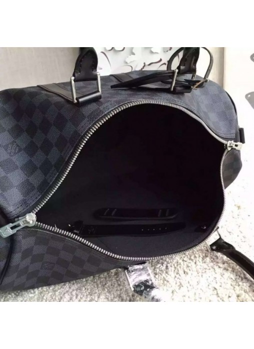 Louis Vuitton Keepall Bandoulière 45 Damier Graphite N41418 High