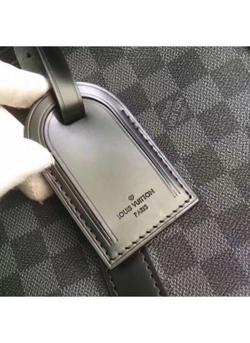 Louis Vuitton Keepall Bandoulière 55 Damier Graphite N41413 High