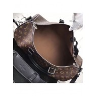 Louis Vuitton Keepall Bandoulière 45 Monogram Macassar M56711 High