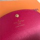 Louis Vuitton Rosalie Coin Purse Wallet Monogram Canvas Fuchsia M41939 High