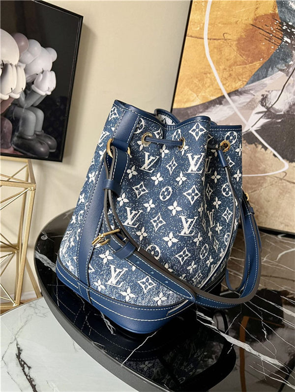 Louis Vuitton Petit Noé Denim M59606 High