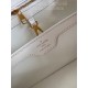 Louis Vuitton Capucines MM Calfskin leather embroidery White M22922/M22863 High