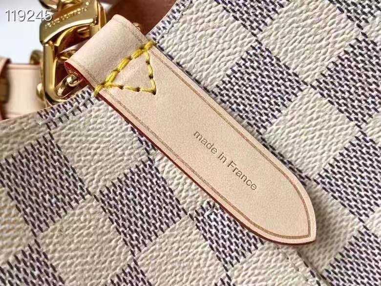 Louis Vuitton NéoNoé MM Bag Braided Handle Damier Azur  High