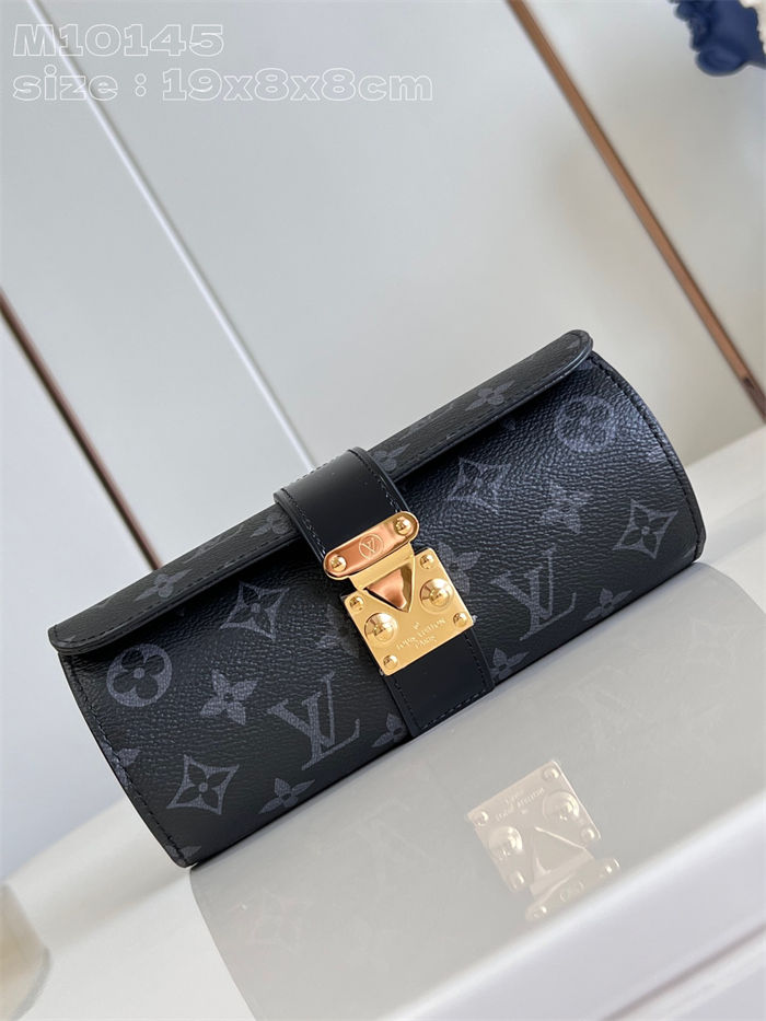 Louis Vuitton Etui Bijoux Monogram eclipse coated canvas M10145 High