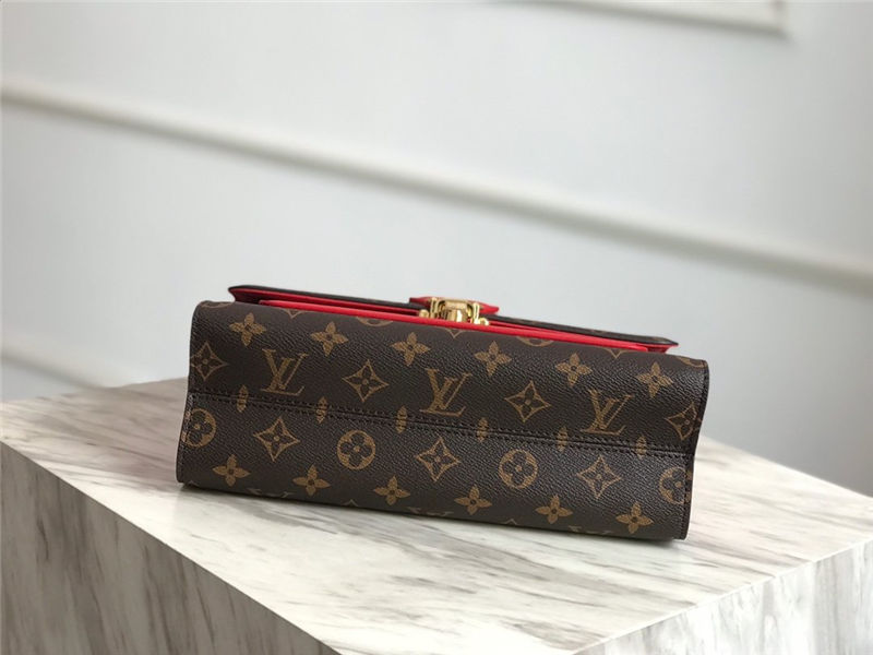 Louis Vuitton Victoire Monogram Canvas Red High