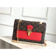 Louis Vuitton Victoire Monogram Canvas Red High