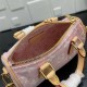 Louis Vuitton NANO SPEEDY Monogram jacquard denim Pink M81213 High