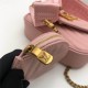 Louis Vuitton New Wave Multi-Pochette Rose Ballerine High