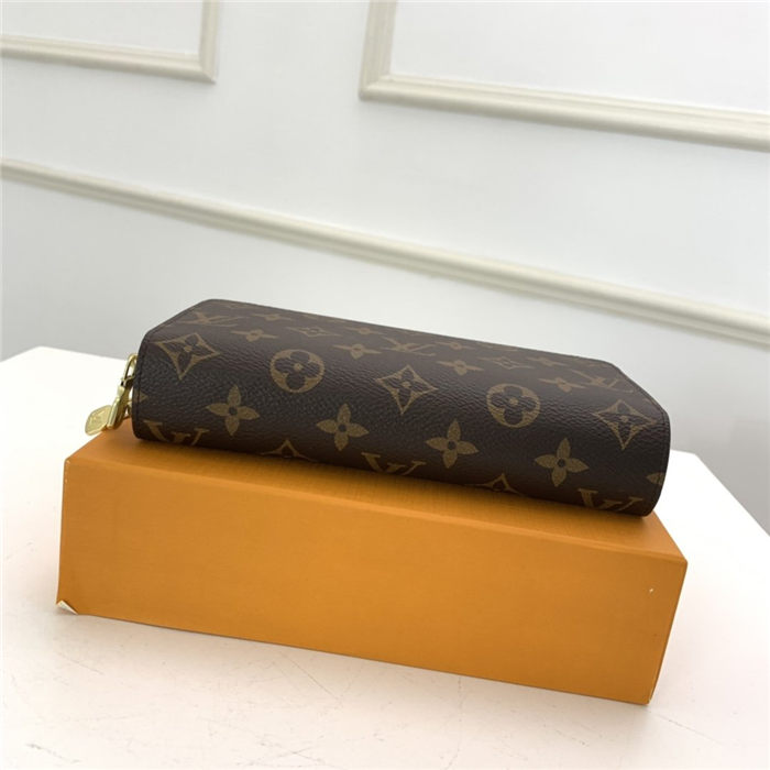 Louis Vuitton Double ZIPPY WALLET Monogram Canvas High