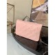 Louis Vuitton LIMITED EDITION - POCHETTE COUSSIN Monogram-embossed lambskin Pink M80834 High