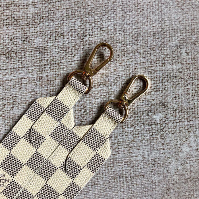 Louis Vuitton BANDOULIÈRE Shoulder Strap Damier Azur Pink High