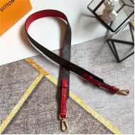 Louis Vuitton BANDOULIÈRE XL Shoulder Strap Red High