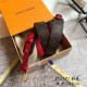 Louis Vuitton BANDOULIÈRE XL Shoulder Strap Red High