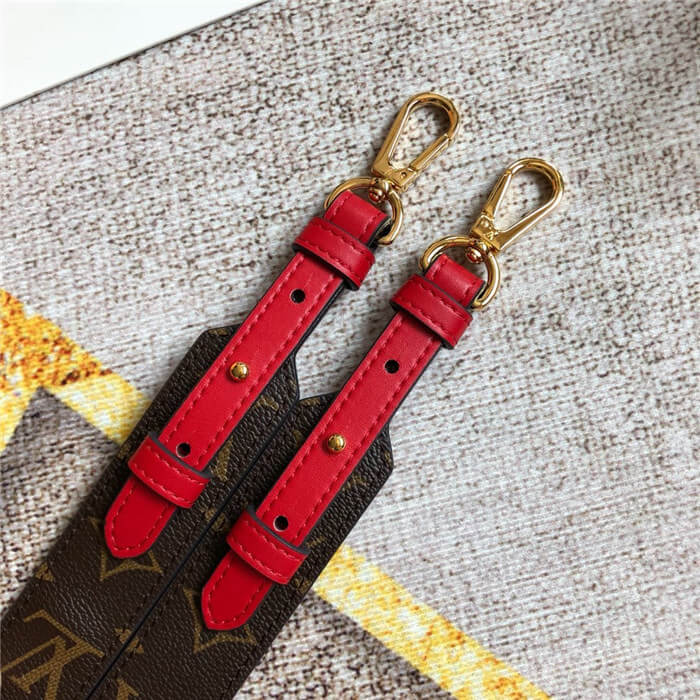 Louis Vuitton BANDOULIÈRE XL Shoulder Strap Red High