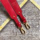 Louis Vuitton BANDOULIÈRE XL Shoulder Strap Red High