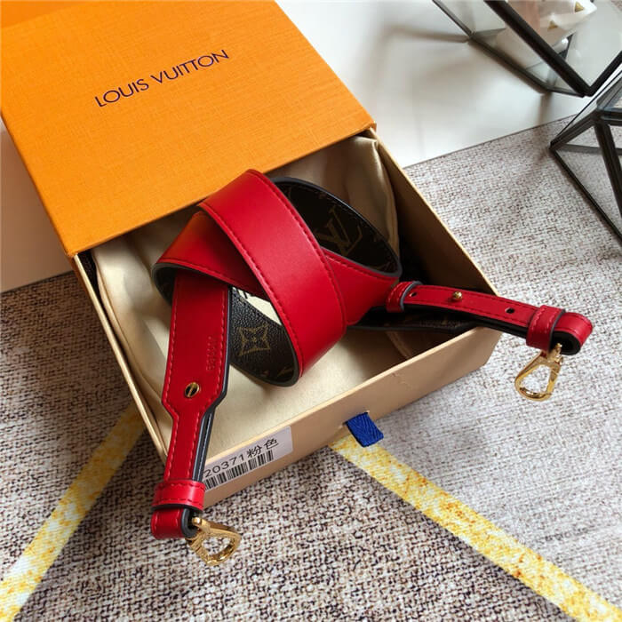 Louis Vuitton BANDOULIÈRE XL Shoulder Strap Red High