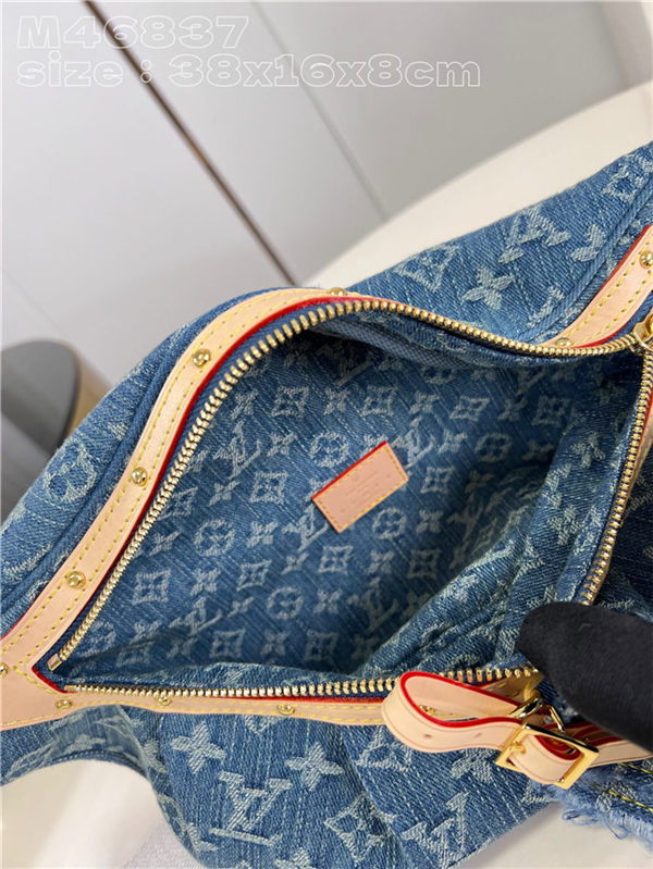 Louis Vuitton High Rise Bumbag Monogram Denim M46837 High