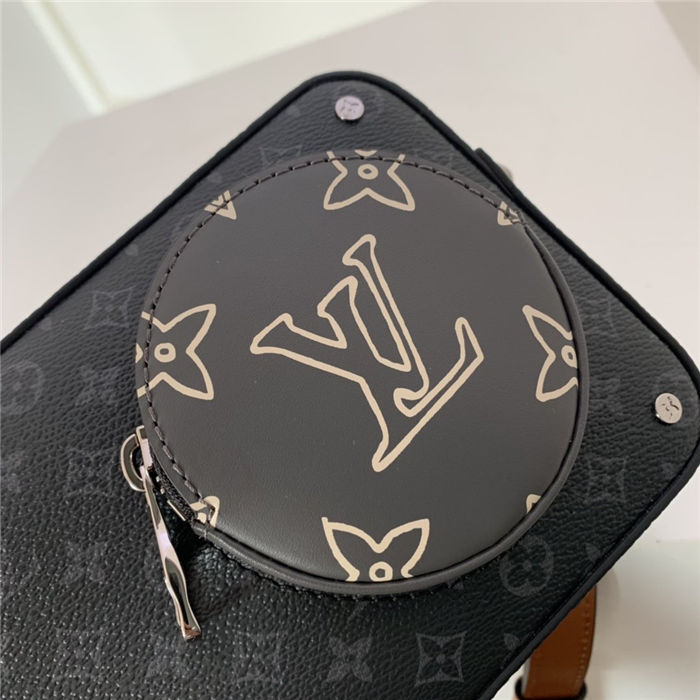 Louis Vuitton VOLGA ON STRAP Monogram Eclipse High