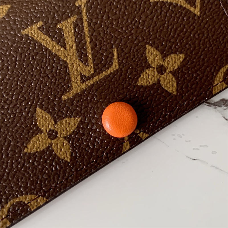 Louis Vuitton 6 KEY HOLDER Monogram Orange M60701  High